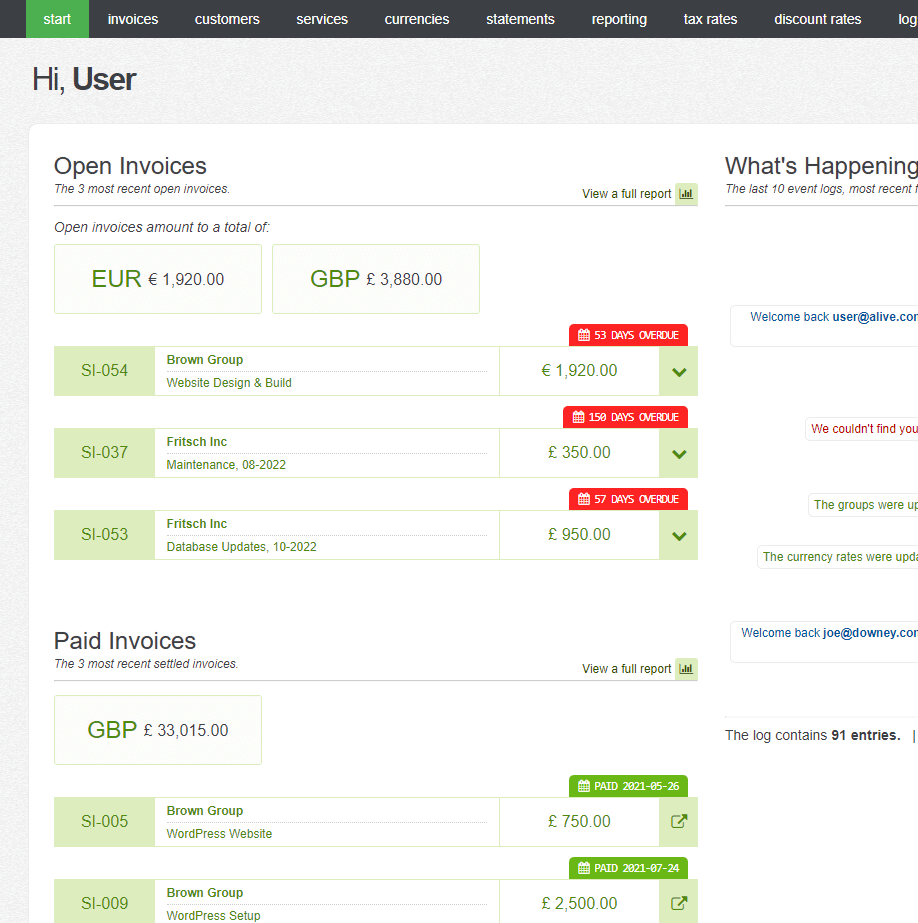 SettleUp Cloud Summary